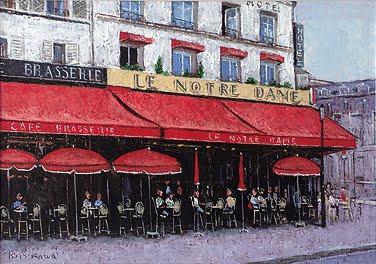 パリのカフェ　ノートルダム