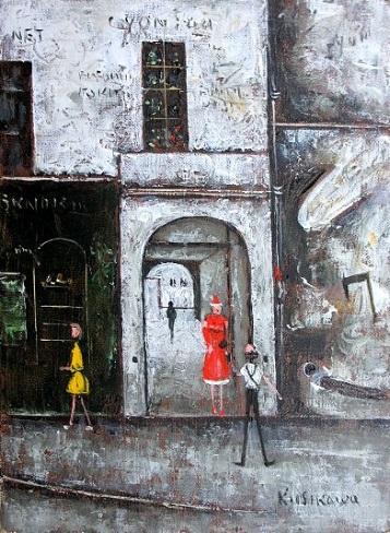 パリの下町　ソルボンヌ