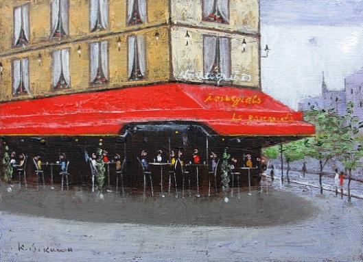 パリのカフェ　ル・ツーケ