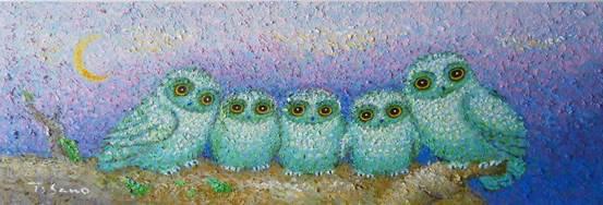 聖夜のふくろう