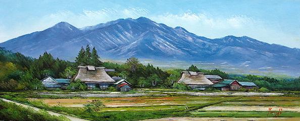 八ヶ岳山麓の民家